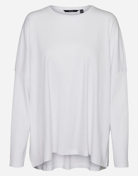 Vero Moda biały t-shirt oversize defekt M