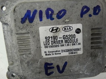 MĚNIČ SVĚTLO PŘEDNÍ LED KIA NIRO 92190-G5200