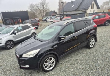 Ford Kuga II SUV 2.0 Duratorq TDCi 163KM 2014 Ford Kuga 2,0 163 KM 4x4 Tytanium Xenon Kamera Navi PDC Asystent 2.0 Diesel, zdjęcie 21