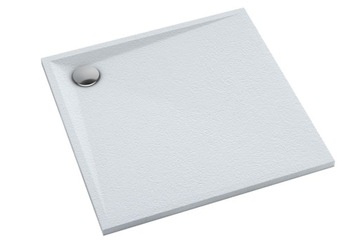 Schedpol Libra brodzik kwadratowy 80x80 biały