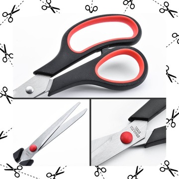 НАБОР НОЖНИЦ ОСТРЫЕ НОЖНИЦЫ УНИВЕРСАЛЬНЫЕ ОФИСНЫЙ ПОВОРОТНЫЙ 6 ШТ. ДЛЯ ДОМ