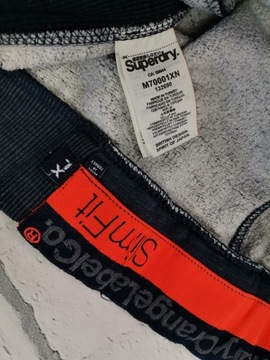 SUPERDRY Dresy Męskie Spodnie Dresowe Ściągacze XL