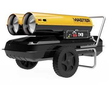 Mobilna nagrzewnica olejowa Master B 300 CED, dmuchawa o mocy 88 kW