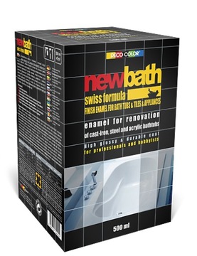 Farba NEW BATH do RENOWACJI WANNY biała