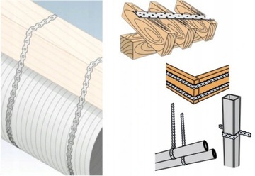 ЛЕНТА СТОЛЯРНО-МОНТАЖНАЯ ТМ5 20х0,9мм РУЛОН 10м