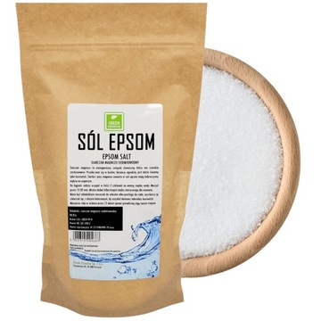 Siarczan Magnezu 1kg gorzka Epsom kąpiel magnezowa