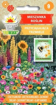 ŁĄKA KWIETNA MIESZANKA PRZYCIĄGAJĄCA TRZMIELE 100G