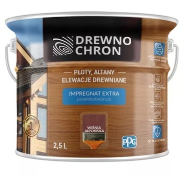 DREWNOCHRON IMPREGNAT EXTRA WIŚNIA JAP. 2,5