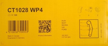 КОМПЛЕКТ ГРМ CONTITECH VW 1.9TDI/2.0TDI