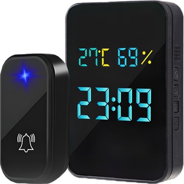 DZWONEK BEZPRZEWODOWY WODOODPORNY 150M TEMPERATURA