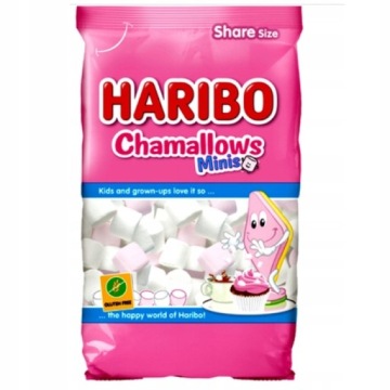 Haribo Міні Піни Цукрові Маршмелоу для Гарячої Шоколаду Без Глютену