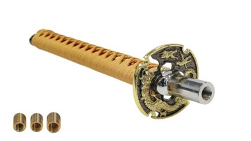 HLAVICE PÁKY ŘAZENÍ SAMURAI ORANŽOVÉ 26CM