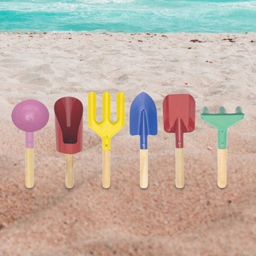 Набор детских садовых инструментов из 6 шт.