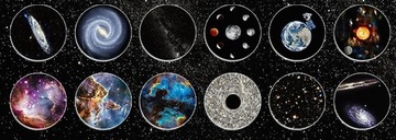 Projektor gwiazd lampka 13x dysk planety USB Planetarium 360 stopni