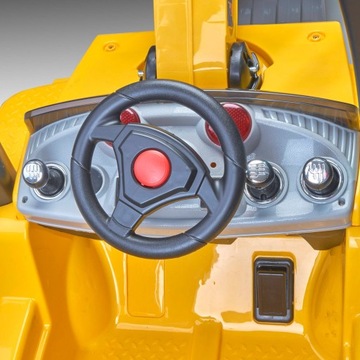 СВЕРХБОЛЬШОЙ ДЕТСКИЙ ЭКСКАВАТОР FEBER С АККУМУЛЯТОРНЫМ КОВШОМ 12 В