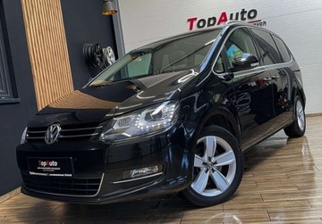 Volkswagen Sharan II Van 2.0 TDI CR BMT 177KM 2014 Volkswagen Sharan 2.0 TDI 177KM DSG 2x elektryczne drzwi panorama7 osobowy, zdjęcie 13