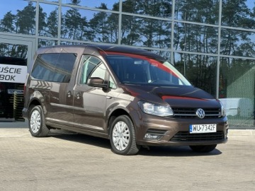Volkswagen Caddy IV Kombi Maxi 2.0 TDI SCR BlueMotion Technology 102KM 2017 Volkswagen Caddy Polski salon! 1 Ręka, 7 osób!, zdjęcie 4