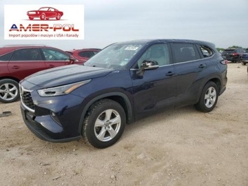 Toyota Highlander III 2023 Toyota Highlander L 2023, od ubezpieczalni 2.4 Benzyna 265KM