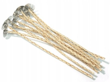 Knoty do wosku pszczelego 6/30 knot 10cm - 11szt