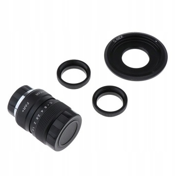 25mm 4 TV Lens for Camera C Mount