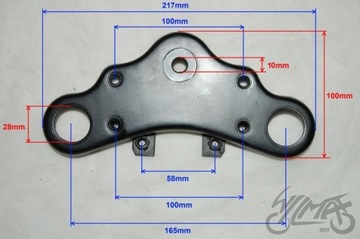 ВЕРХНЯЯ ПОЛКА ВИЛКИ ROMET ZETKA