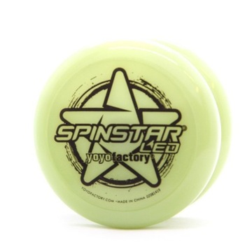 Yoyo Świecące Fluorescencyjne YoYoFactory Spinstar GLOW