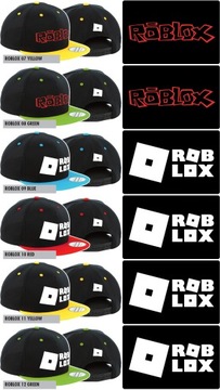 ШЛЯПА ROBLOX SNAPBACK, РЕГУЛИРУЕМАЯ, 4 ЦВЕТА