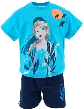 Komplet z bawełny Disney Frozen Elsa 104