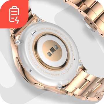 SMARTWATCH DAMSKI ZEGAREK EXCLUSIVE CIŚNIENIE ROZMOWY POWIADOMIENIA MENU PL