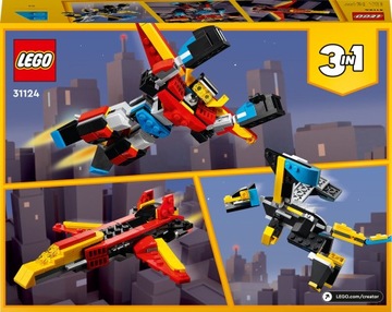 LEGO CREATOR Супер Робот 3 в 1 31124