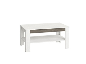 BLINCO BL12 114 sosna śnieżna / new grey - eleganckie biurko do pokoju