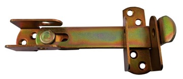 ZAMKNIĘCIE OKIENNICY BRAMKI KOJCA ZASUWKA ZŁOTA