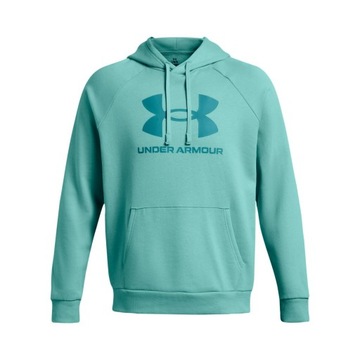 BLUZA MĘSKA Z KAPTUREM UNDER ARMOUR DRESOWA SPORTOWA BAWEŁNA 1379758