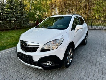 Opel Mokka I SUV 1.4 Turbo ECOTEC 140KM 2014 Opel Mokka 1.4T 140KM Navi Kamera Skóry Oryginalny lakier Podgrzewane fotel, zdjęcie 4