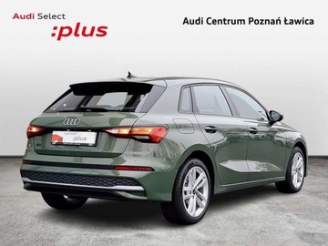 Audi A3 8Y Sportback Facelifting 1.5 35 TFSI 150KM 2025 Audi A3 Sportback 35 TFSI mHEV Advanced S tronic KameraSmartphoneInter.Key, zdjęcie 1
