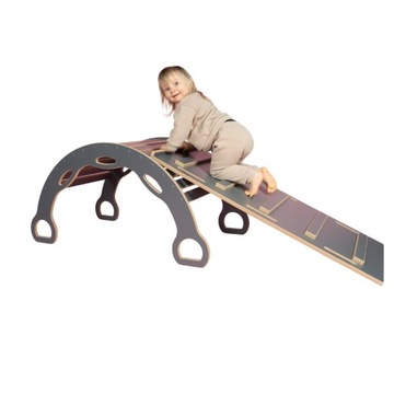 BUJAK MONTESSORI + ZJEŻDŻALNIA DRABINKA TUPTI.WOOD