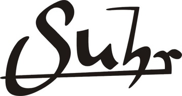 ЗОЛОТАЯ наклейка на гитару Suhr 5x2,7см РАЗНЫЕ ЦВЕТА