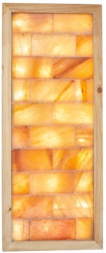 PANEL SOLNY LAMPA DO SAUNY CEGŁA HIMALAJSKA 110x46