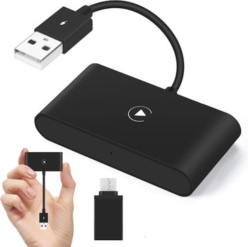 WIRELESS CARPLAY ADAPTER SAMOCHODOWY IOS USB 0.25W