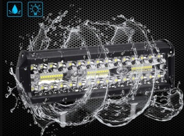 СВЕТОДИОДНАЯ ГАЛОГЕННАЯ РАБОЧАЯ ЛАМПА 840ВТ 10/12/24/30В