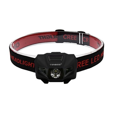 Фонарик LAMP HEAD LAMP 1W + 2 красных светодиода