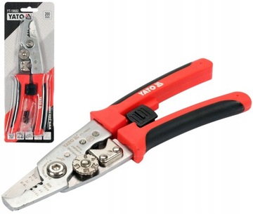 YATO SZCZYPCE CIĘCIA PRZEWODÓW ŚCIĄGANIA IZOLACJI