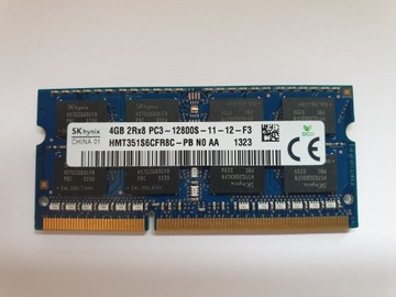 PAMIĘĆ RAM 4GB DDR3 SO-DIMM PC3-12800S 1600MHz