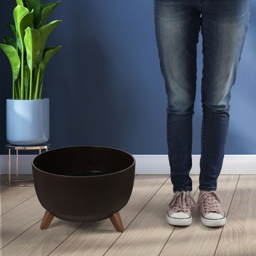 ЦВЕТОЧНЫЙ ГОРШОК 40см ВСТАВКА В КРЫШКУ ЧАШИ