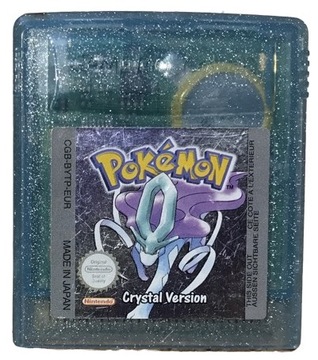 POKEMON CRYSTAL VERSION NINTENDO GAME BOY