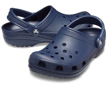 Crocs Klapki Classic Glog 10001 Navy M12 46-47