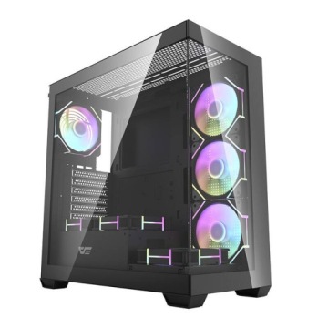 Herní počítačová Skříň darkFlash DS900 Midi Tower se 7 Usb ventilátory