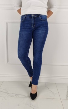 БРЮКИ ЖЕНСКИЕ M. SARA SHAPING, ПРИГЛАЖЕННЫЕ Push UP / Синие