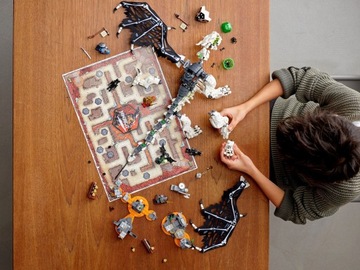 LEGO NINJAGO 71721 СКЕЛЕТ БЕЛОГО ДРАКОНА-ВОЛШЕБНИКА 71721