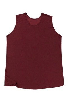 elegancki KOMPLET top narzutka bordo 2XL 50 PROMO